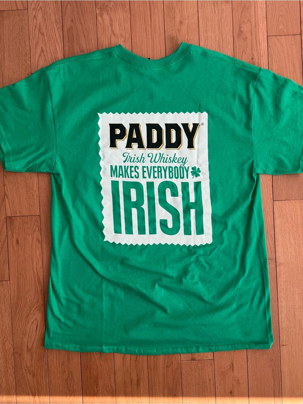 Paddy’s Irish Whiskey Green Graphic Tshirt
